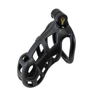 Cage de chasteté Kink Series avec verrouillage pour pénis, grande taille