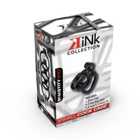 Cage de chasteté Kink Series avec verrouillage pour pénis, taille extra petite.