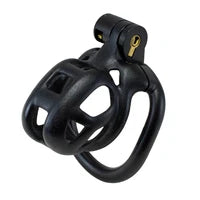 Cage de chasteté Kink Series avec verrouillage pour pénis, taille extra petite.