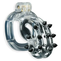 Cage à pénis Kink Chastity Series, petite et transparente