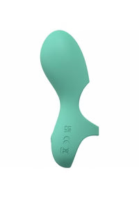 Joy - Vibromasseur à doigt 10 vitesses - Silicone - Rechargeable - Étanche - Vert