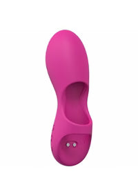 Joy - Vibromasseur à doigt 10 vitesses - Silicone - Rechargeable - Étanche - Rose