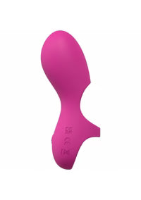 Joy - Vibromasseur à doigt 10 vitesses - Silicone - Rechargeable - Étanche - Rose