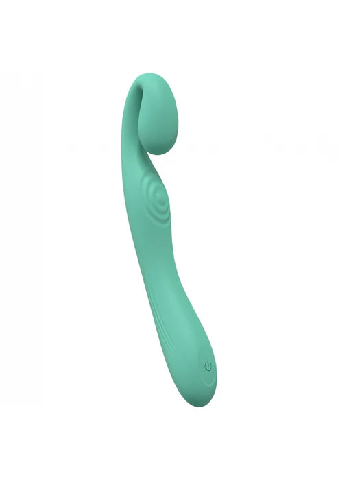 Obsession - Vibromasseur à double moteur 10 vitesses - Silicone scellé - Rechargeable - Submersible - Vert