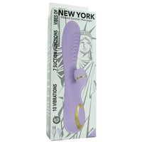 Vibes of New York - Masseur à ventouses nervurées, violet