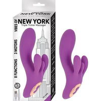 Vibes of New York - Masseur Triple Tickler, violet