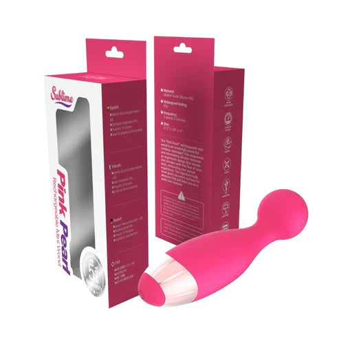 Vibromasseur rechargeable Pink Pearl