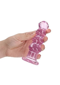 Godemiché incurvé ou plug anal - 13,5 cm (5,5 pouces) rose