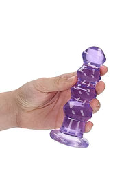 Godemiché incurvé ou plug anal - 13,5 cm (5,5 pouces) violet