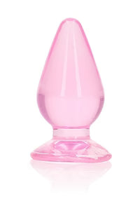 Plug anal rose - 8,5 cm (3,5 pouces)