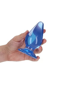 Plug anal - 11 cm (4,5 pouces) bleu