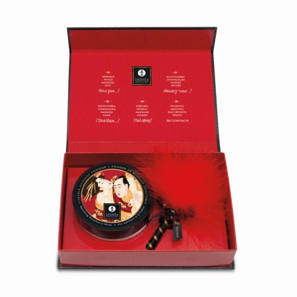 Shunga Body Powder Strawberry Wine