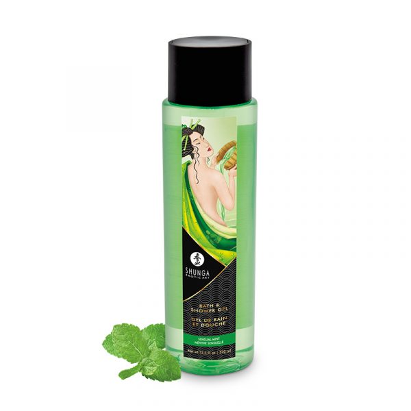 Shunga-Gel bain et Douche Sensual Menthe