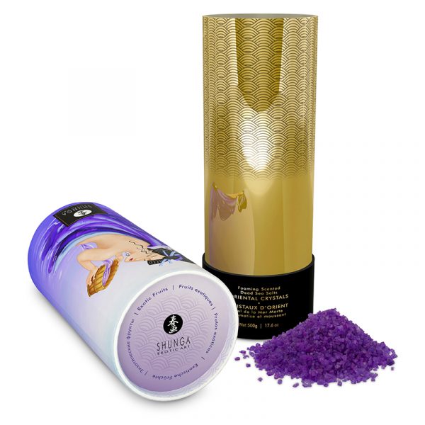 Shunga 17,6 oz Oriental Bath Crystal Exotic Fruits