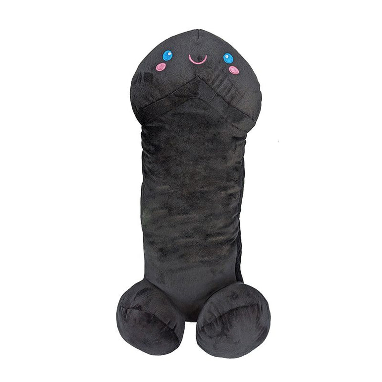 Pénis de 30 cm, rembourré, noir