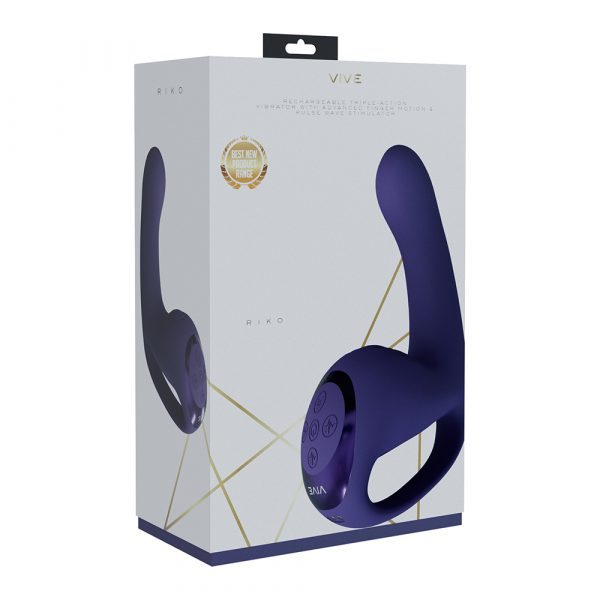 Riko Triple Thumper w\Finger Purple