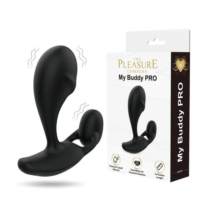 Mon Buddy PRO Anal – Masseur à double moteur pour point P et périnée