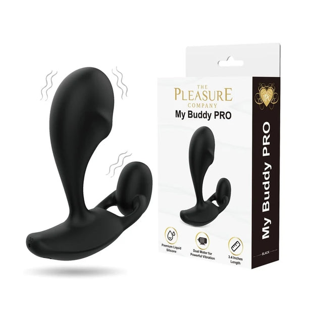 Mon Buddy PRO Anal – Masseur à double moteur pour point P et périnée