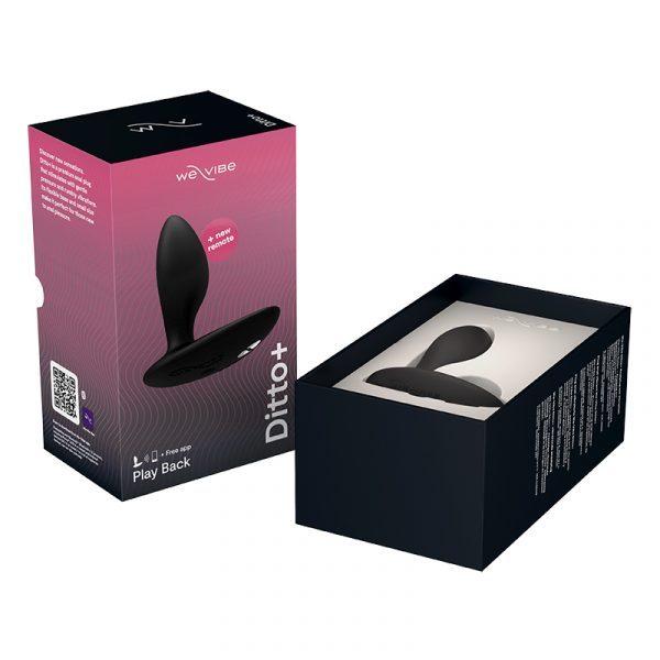 We-Vibe Ditto Noir satiné