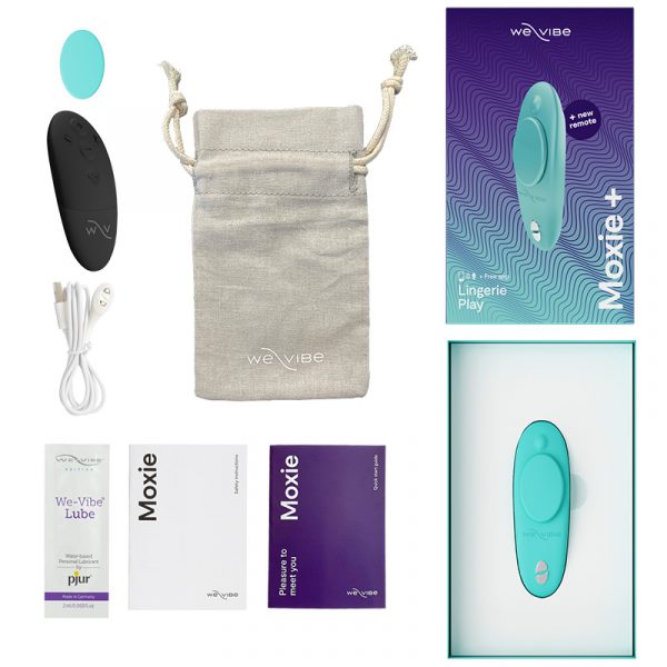 We-Vibe Moxie + Panty Vibe Aqua