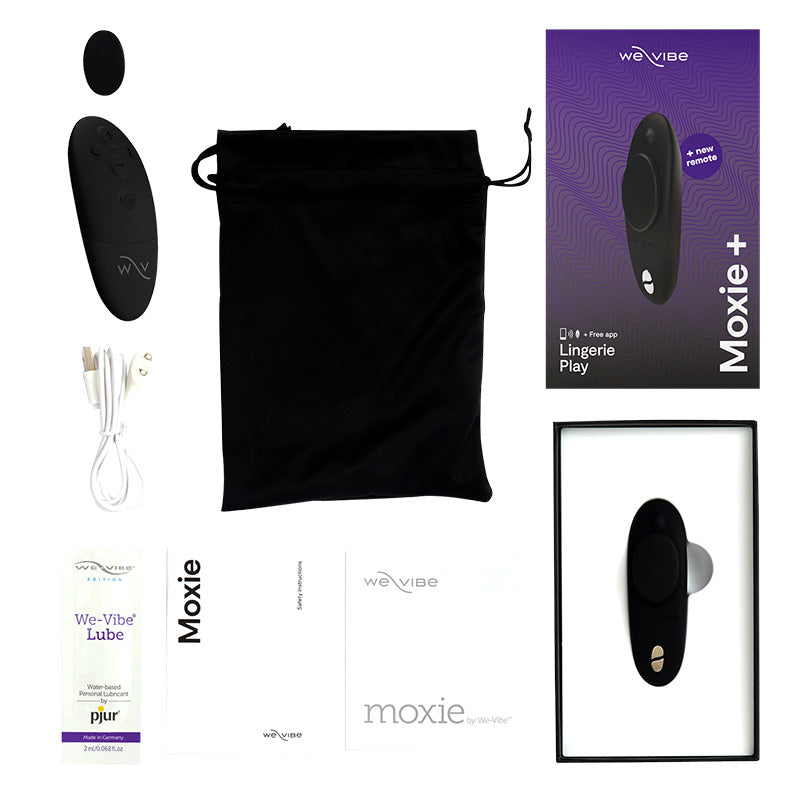 We-Vibe - Moxie + Panty Vibe Black