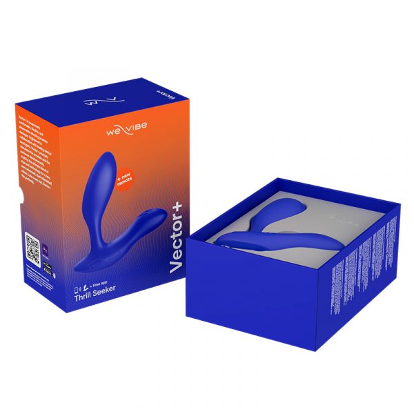 We-Vibe Vector + Bleu royal