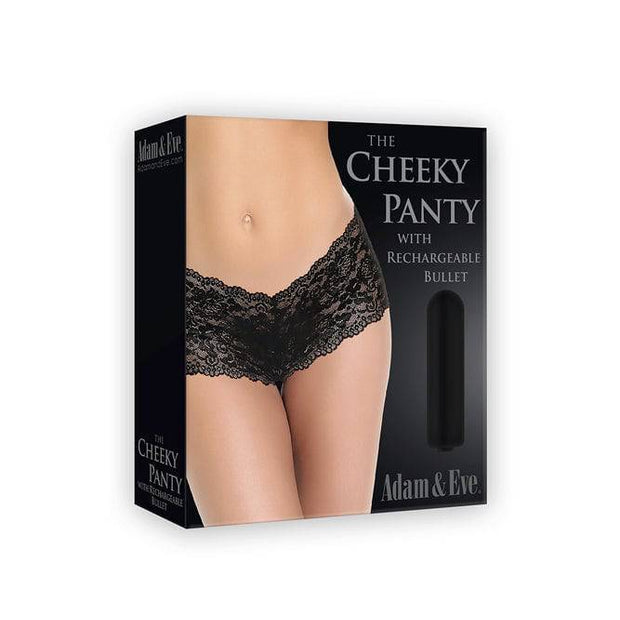 Adam & Ève-Cheeky panty with rechargeable bullet