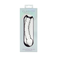 Clarity - Godemiché en verre - Bénédiction céleste