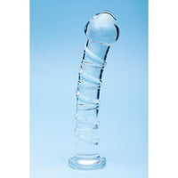 Clarté - Godemiché en verre - Spirale séraphique