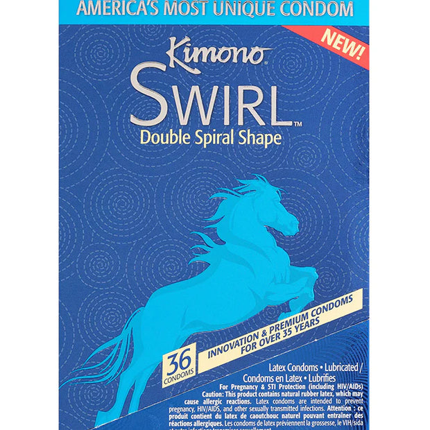 kimono swirl condom 36 pack