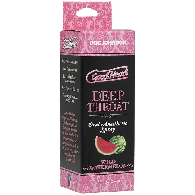 GoodHead Deep Throat Spray Wild WaterMelon