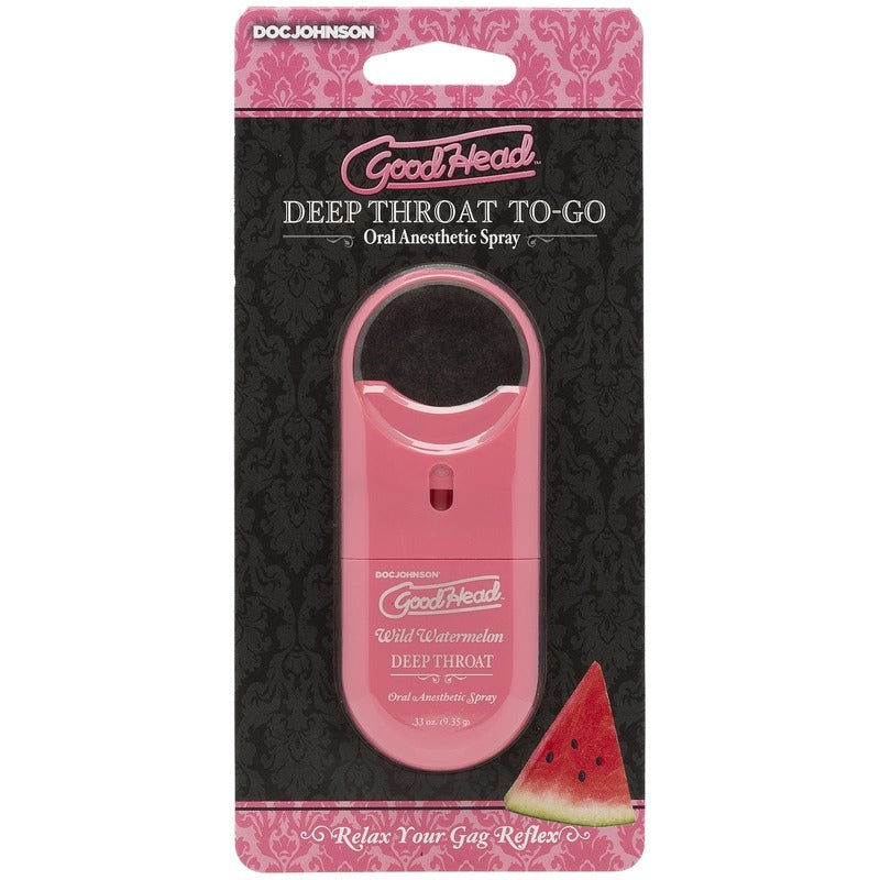 GoodHead To-Go Deep Throat Spray Wild Watermelon