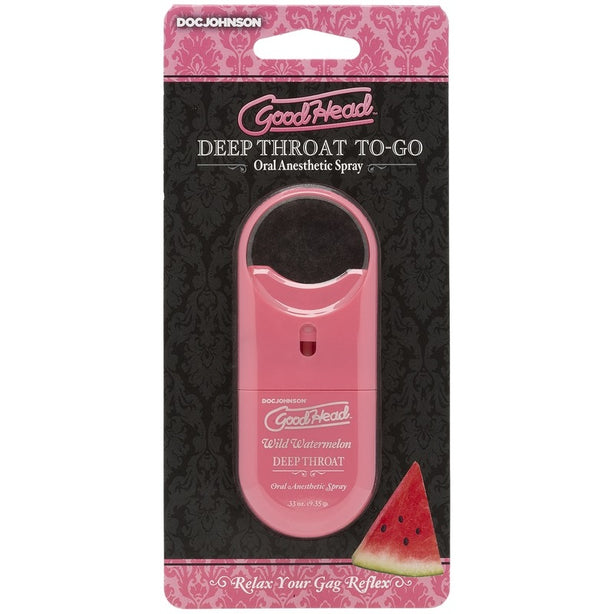 GoodHead To-Go Deep Throat Spray Wild Watermelon