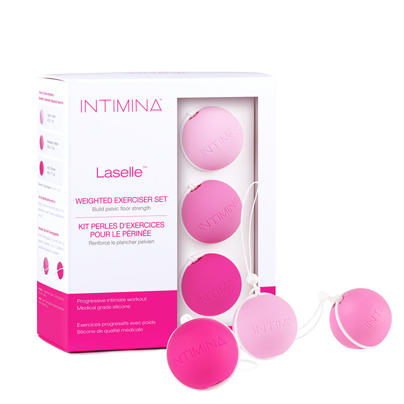 Laselle Routine Exerciser Set, Set of 3 Weighted Ball