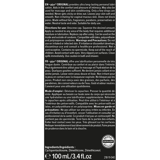 Pjur 100 ml Original Silicone-Based