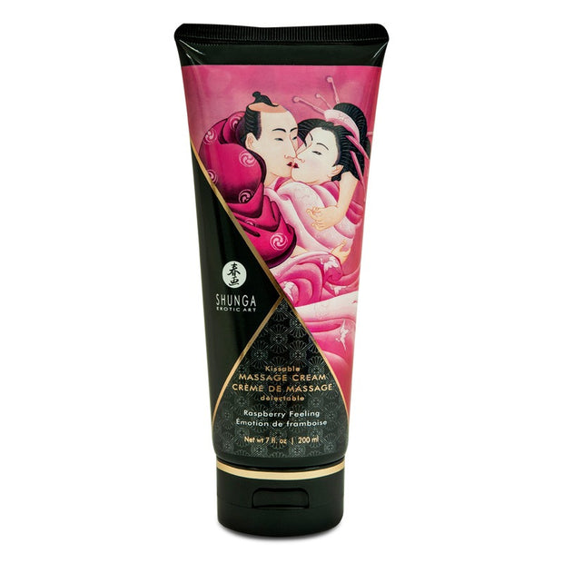 Shunga-Crème de massage Framboise