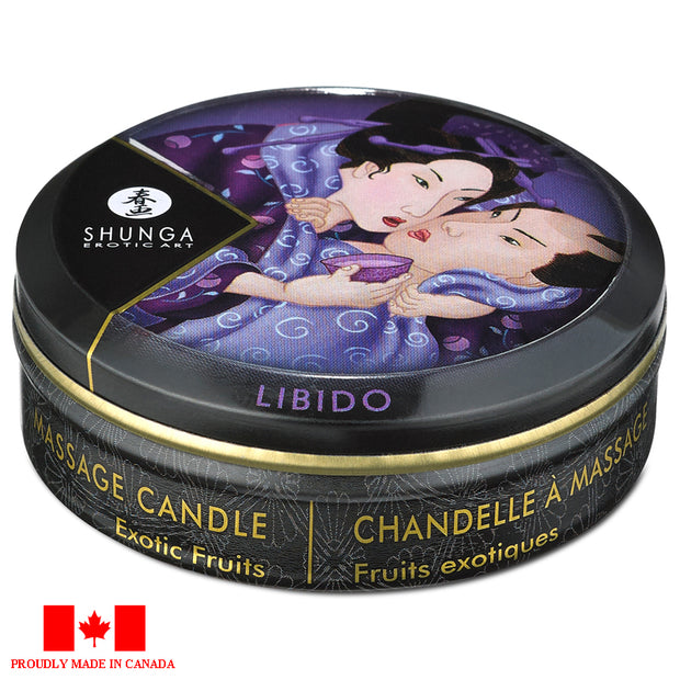 Shunga Mini Massage Candle 1 oz Exotic Fruits