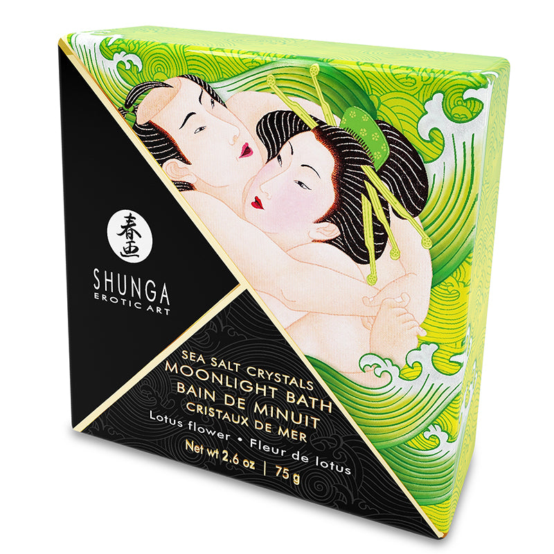 Shunga-Cristaux de sel marin Fleur de lotus