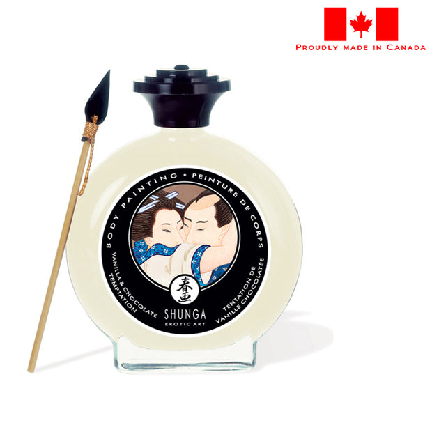 Shunga-Peinture corporelle Chocolat blanc