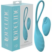 Vibrateur œuf télécommandé Loveline Passion - Bleu