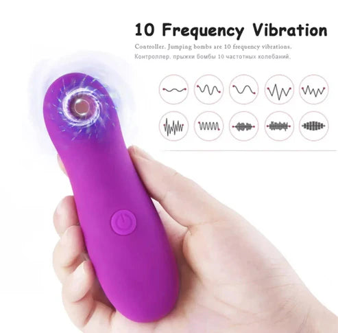 Masseur clitoridien à air comprimé Fuzu Pulse, violet