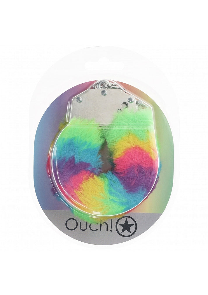 Ouch! Heavy duty Fluffy Handcuffs Multicolor 1