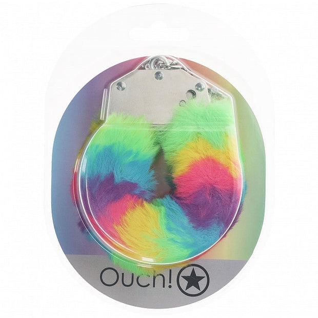 Ouch! Heavy duty Fluffy Handcuffs Multicolor 1