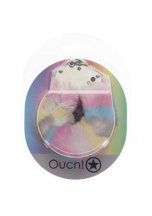 Ouch! Heavy duty Fluffy Handcuffs Multicolor 2