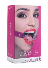 OUCH!- Gag ball XL rose