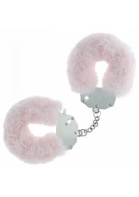 Ouch! Heavy duty Fluffy Handcuffs Powder Pink