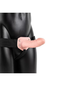 Strap-on creux sans boules - 15,5 cm