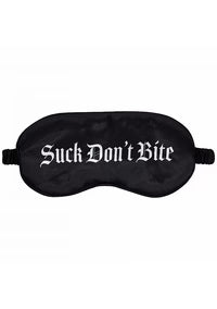 Ouch! Suck Don't Bite - Printed Mask Satin Black