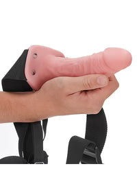 Strap-on creux sans boules - 15,5 cm