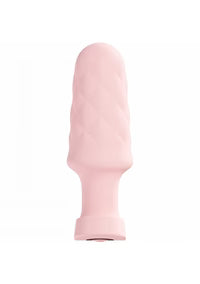 Loveline - Velvet - Rose - Plug vibrant télécommandé - Silicone - Rechargeable - Étanche